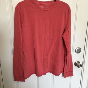 3/$12💜Red Long Sleeve Top